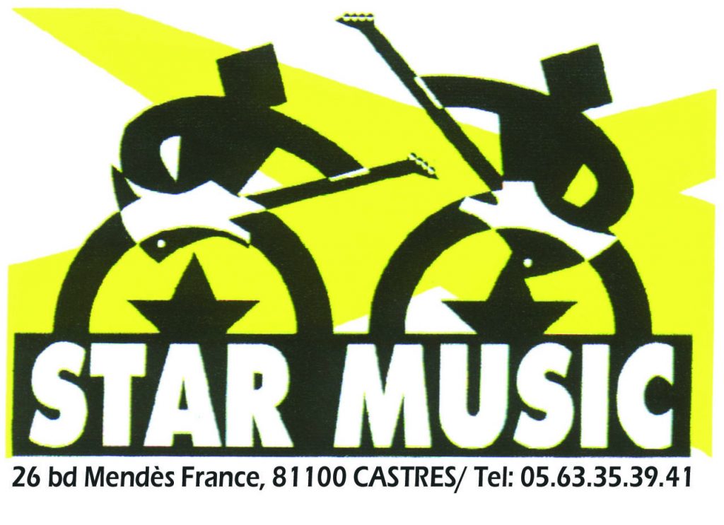 Castres : le magasin Star Music repeint sa toile pour faire face au virus